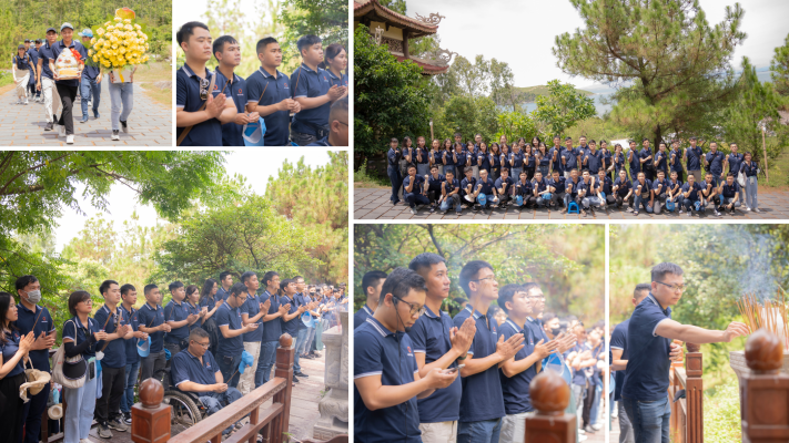 Tập thể Orenda đến viếng thăm mộ Đại tướng Võ Nguyên Giáp tại Vũng Chùa - Đảo Yến, Quảng Bình
